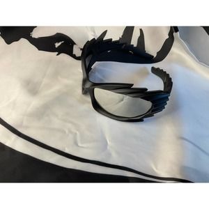 Unisex hip hop cat eye oversized sunglasses